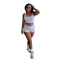 Sleeveless vest and shorts two-piece set