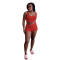 Sleeveless vest and shorts two-piece set