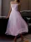New suspender solid color dress long skirt