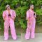 Fashion women's printed long sleeved two-piece set new style