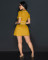 Fashion round neck short sleeved pleated two-piece set for women, knitted and printed design for women