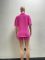 Large stretch twisted strip shirt collar fashionable casual suit