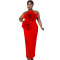 Fashion women's solid color sleeveless slit dress new