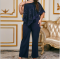 Sparkling spring and summer camisole elegant slim fit women's jumpsuit PLUS SIZE