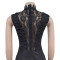 Fashion women's solid color sleeveless mesh jumpsuit new