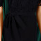 Sexy lace lace hollow short sleeved strap high waist wide leg foreign trade jumpsuit