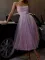 New suspender solid color dress long skirt