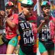 Street trendy brand letter printed fashionable casual set