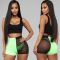 Set slim fit perspective three piece nightclub outfit