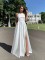 Summer plus women's camisole slit sleeveless dress