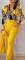 New Fashion Printed Long Sleeve Top Solid Color Pants Set with Belt