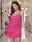 New solid color V-neck camisole backless European and American backless sexy tassel party dress