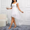 Solid color sleeveless women's dress