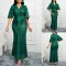 Hip hugging ladies' banquet evening gown