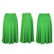 Fashionable casual style solid color simple plus size waist cinched skirt