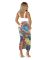 Tight and sexy thick skirt with 3D digital printing