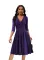 Sexy and fashionable deep V-neck women's dress