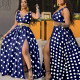 Elegant storm print plus size slim fit dress