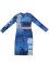 Fashionable and trendy denim print jumpsuit