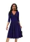 Sexy and fashionable deep V-neck women's dress