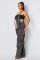 Fashionable shoulder strap loose multi organ pocket jumpsuit