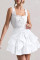 Solid color women's new pleated skirt sexy spicy girl bow cake skirt