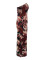 New chest wrapped floral print high slit long dress