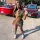 Army green camouflage