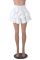 Solid color women's new pleated skirt sexy spicy girl bow cake skirt
