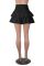 Solid color women's new pleated skirt sexy spicy girl bow cake skirt