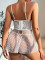 Sexy lingerie lace+mesh (including T-pants) garter belt