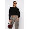 Comfortable and casual solid color woolen cardigan short jacket top sweater