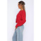 Comfortable and casual solid color woolen cardigan short jacket top sweater