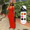 Dress women's threaded square neck vest fashionable