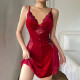 Sexy velvet erotic pajamas, passionate temptation, jumpsuit, nightgown