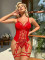 Sexy and erotic sleepwear with lace perspective and seductive jumpsuit
