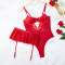 Cross border foreign trade in Europe and America, plus size lace garters, fashionable stockings, tank tops, camisoles, European and American one-piece underwear, sexy women