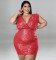 Large size women's spring new pearl sexy vest dress