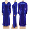 Large size women's long sleeved pearl dress for autumn