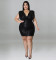 Large size women's spring new pearl sexy vest dress