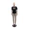 New fashionable and casual set, high-quality and simple embroidered two-piece set