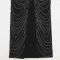Strap, rhinestone, bubble bead evening dress, sexy dress, long skirt, women