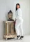 Fashion English Letter Cotton Velvet Fashion Leisure Set