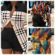 Fashion Printed Style Commuting Two Piece Set