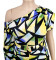 Large size women's winter new style off shoulder printed jumpsuit pants