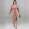 Large size autumn women's clothing wholesale velvet bottom embroidered bead dress