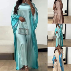 Ethnic tribal long sleeved printed summer dress
