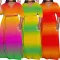 Plus size women's fashionable casual printed plus size dress