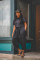 Fashionable loose wide leg work pants set, shirt collar top two-piece set