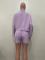 Autumn new women's suit casual solid color two-piece set